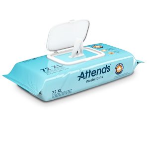 ATTENDS HEALTHCARE PRODUCTS Attends® Scented Personal Cleansing Wipes with Aloe and Vitamin E WCCP1000