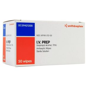 SMITH & NEPHEW IV PREP™ 70% Isopropyl Alcohol Antiseptic Wipes 59421200