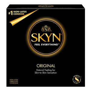 SXWELL USA SKYN® Original Lubricated Polyisoprene Condom 210174