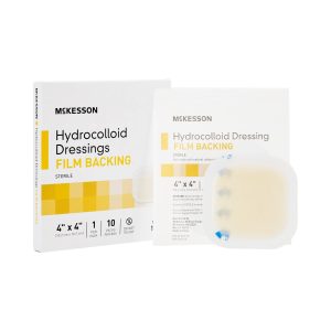 MCKESSON BRAND McKesson Hydrocolloid Dressing, 4 x 4 Inch 1887