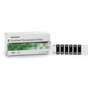 MCKESSON BRAND McKesson Forehead Temperature Strip 16-TSTRP