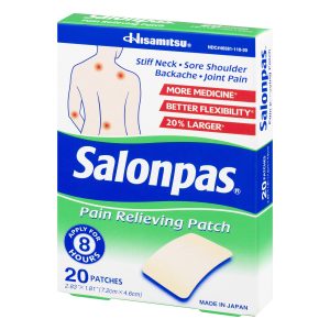 EMERSON HEALTHCARE Salonpas® Pain Relieving Patches 46581011020