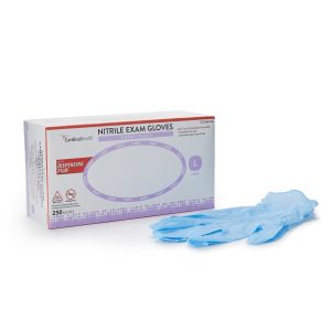 CARDINAL Flexal™ Comfort Nitrile Exam Glove, Large, Blue 88FS04L
