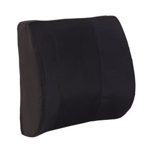 MABIS HEALTHCARE Mabis® Lumbar Cushion, Standard, Black 555-7300-0200