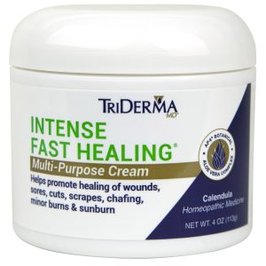TriDerma® MD Intense Fast Healing® Moisturizer, 4-ounce Jar, Unscented 09041