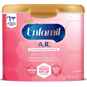 MEAD JOHNSON Enfamil® A.R.™ Infant Formula, 19.5-ounce canister 498204