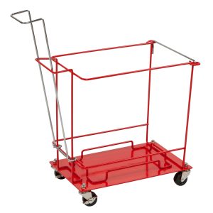 CARDINAL SharpSafety™ Sharps Container Floor Cart, 22 x 12.75 x 22.5 Inch 8992H