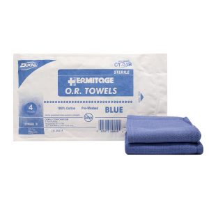 Dukal Sterile Blue O.R. Towel, 17 x 26 Inch CT-04B
