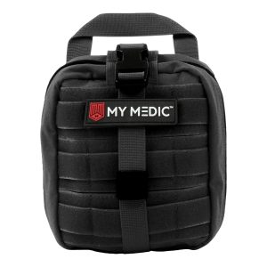 MYMEDIC My Medic MYFAK First Aid Kit, Medical Supplies for Survival, Black MM-KIT-U-MED-BLK-STN-V2