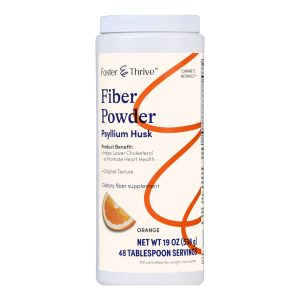 MCKESSON BRAND Foster & Thrive™ Fiber Powder Original Texture Orange 01093995615