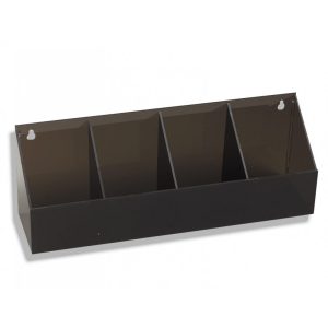 AMERICAN DIAGNOSTIC CORP ADC® Plexiglass Four-Compartment Container for Sphygmomanometer Storage 884