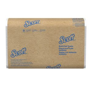 KIMBERLY CLARK Scott® Essential One-Ply Multi-Fold Paper Towel, 8 x 9-2/5 Inch 37490