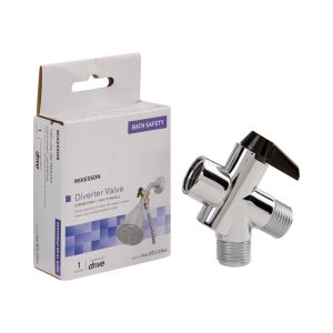 MCKESSON BRAND McKesson Diverter Valve for Handheld Shower Spray or Shower Massager 146-RTL12046