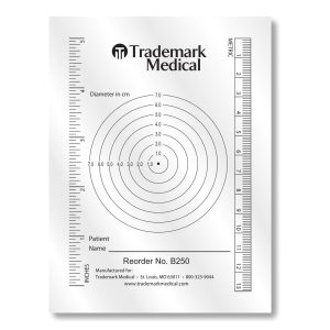 Trademark Medical Wound Measuring Guide B250
