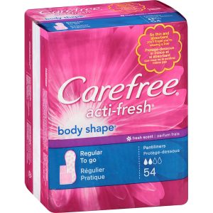 ENERGIZER PERSONAL CARE Carefree® Panty Liners, Regular 07830006994