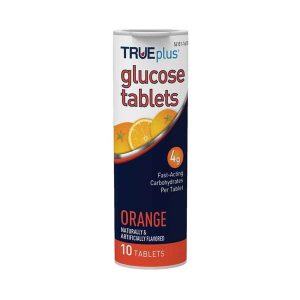 TRIVIDIA HEALTH INC TRUEplus™ Orange Glucose Supplement P1H01RN-10