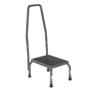 DRIVE DEVILBISS HEALTHCARE drive™ Step Stool with Handrail 13031-1SV