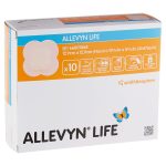 SMITH & NEPHEW Allevyn Life Silicone Adhesive with Border Silicone Foam Dressing, 5¾ x 5¾ Inch 66801068