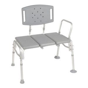 MCKESSON BRAND McKesson Knocked Down Bariatric Bath Transfer Bench, 18-1/4 to 23-1/4 Inch 146-12025KD-1