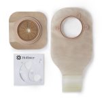 HOLLISTER New Image™ 19004 Two-Piece Ileostomy/Colostomy Pouch, 70mm Flange, Blue Match 19004