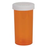 APOTHECARY PRODUCTS Ezy Dose® Push & Turn Prescription Vial, 60 Dram Capacity 30437