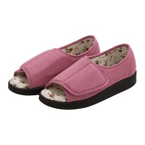 SILVERTS ADAPTIVE LLC Silverts® Hook and Loop Closure Shoe, Size 6, Misty Rose SV15180_SVMRB_6