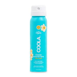 COOLA LLC Coola® Classic Body Sunscreen Spray SPF 30 Pina Colada Scent, 2-oz Aerosol Can CL10098