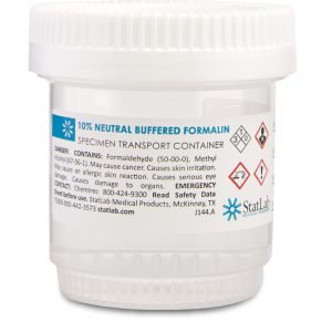 STATLAB MEDICAL PRODUCTS StatClick™ Prefilled Formalin Container, 30 mL Fill in 60 mL NB0230