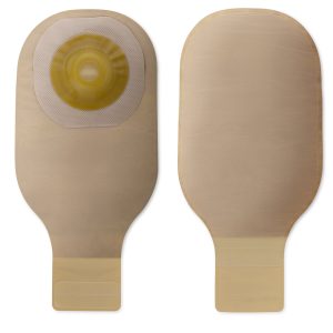 HOLLISTER Premier™ One-Piece Transparent Ostomy Pouch, Pre-cut to Fit 38 mm Stomas 8286