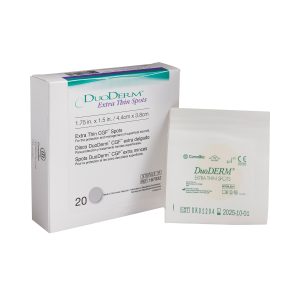 CONVATEC DuoDerm® Extra Thin Spot Hydrocolloid Dressing, 1½ x 1¾ Inch 187932