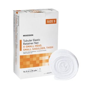 MCKESSON BRAND McKesson Tubular Bandage, 14-1/2 Inch x 25 Yard, Size 5 MSVP114705