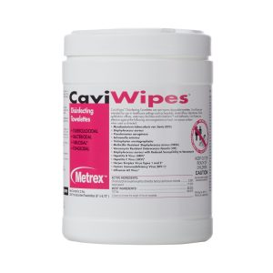 METREX RESEARCH Metrex CaviWipes Surface Disinfectant Alcohol-Based Wipes, 6 x 6.75 Inch 10-1090