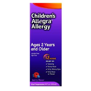 CHATTEM Children's Allegra® Fexofenadine Children's Allergy Relief 41167424404