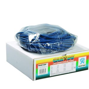 FABRICATION ENTERPRISES CanDo® Low Powder Exercise Resistance Tubing, Blue, 100', Heavy Resistance 10-5524