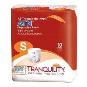 PRINCIPLE BUSINESS ENTERPRISES Tranquility® ATN Maximum Protection Incontinence Brief, Small 2184