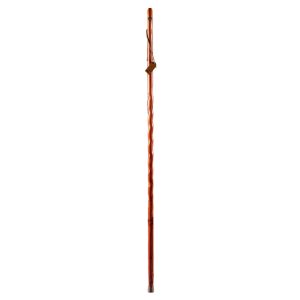 MABIS HEALTHCARE Brazos™ Twisted Cedar Backpacker Handcrafted Walking Stick, 58-Inch 602-3000-1253