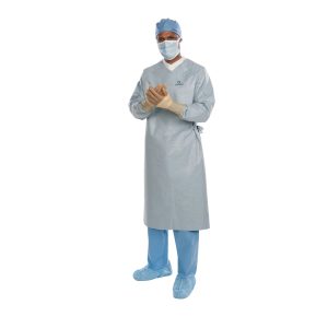O&M HALYARD INC Aero Chrome Surgical Gown with Towel, X-Large / X-Long 44678
