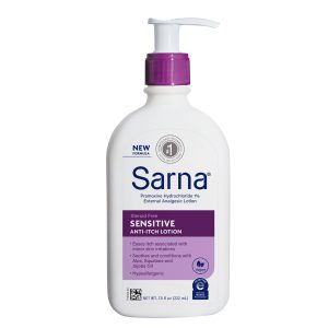 EMERSON HEALTHCARE Sarna® Itch Relief Lotion Sensitive, 7.5-ounce pump bottle 30316023075