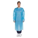 MCKESSON BRAND McKesson Nonrated Isolation Gown, Blue, Extra Large 16-NRTWTCB1-XL
