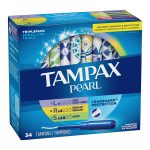 PROCTER & GAMBLE Tampax® Pearl Tampons Light/Regular/Super Absorbency Unscented 07301071133