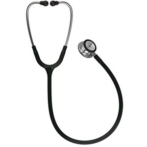 SOLVENTUM CORPORATION 3M Littmann Classic III Monitoring Stethoscope, Black, 27 Inch, Single Lumen Tube 5620