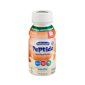 ABBOTT NUTRITION PediaSure® Peptide 1.0 Cal Peptide-Based Nutrition, Vanilla, 8-ounce bottle 67407