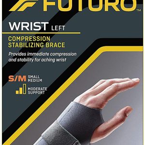 3M COMPANY 3M™ Futuro™ Left Wrist Brace, Small 48401ENR