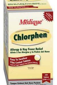MEDIQUE PRODUCTS Medique® Chlorphen Allergy and Hay Fever Relief 24164