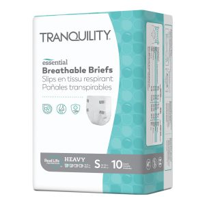 PRINCIPLE BUSINESS ENTERPRISES Tranquility® Essential Heavy Incontinence Brief, Small 2744