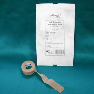 BIOSEAL 3M™ Coban™ Self-adherent Closure Cohesive Bandage, 1-1/2 Inch x 5 Yard 4015/30