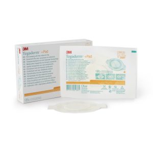 SOLVENTUM CORPORATION 3M™ Tegaderm™ Transparent Film Dressing with Pad, 3.5 x 4 Inch 3587