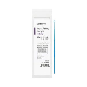 MCKESSON BRAND McKesson Inoculating Loop, Dark Blue, 10 μL, 20-Centimeter Length 16-10RL