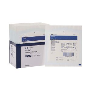 CARDINAL Curity™ Sterile Nonwoven Sponge, 4 x 4 Inch, 4-Ply 8044--
