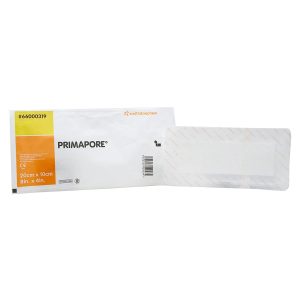 SMITH & NEPHEW Primapore Adhesive Dressing, 10 x 20 Centimeter 66000319